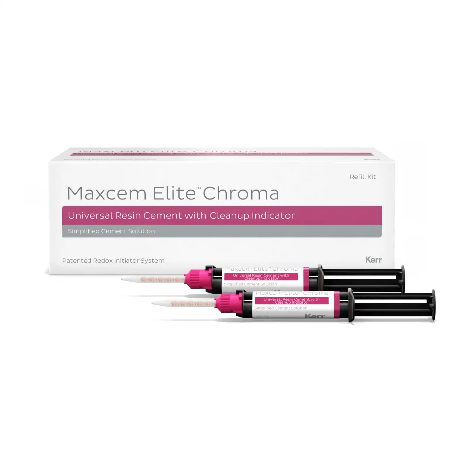 Maxcem Elite chroma Syringes