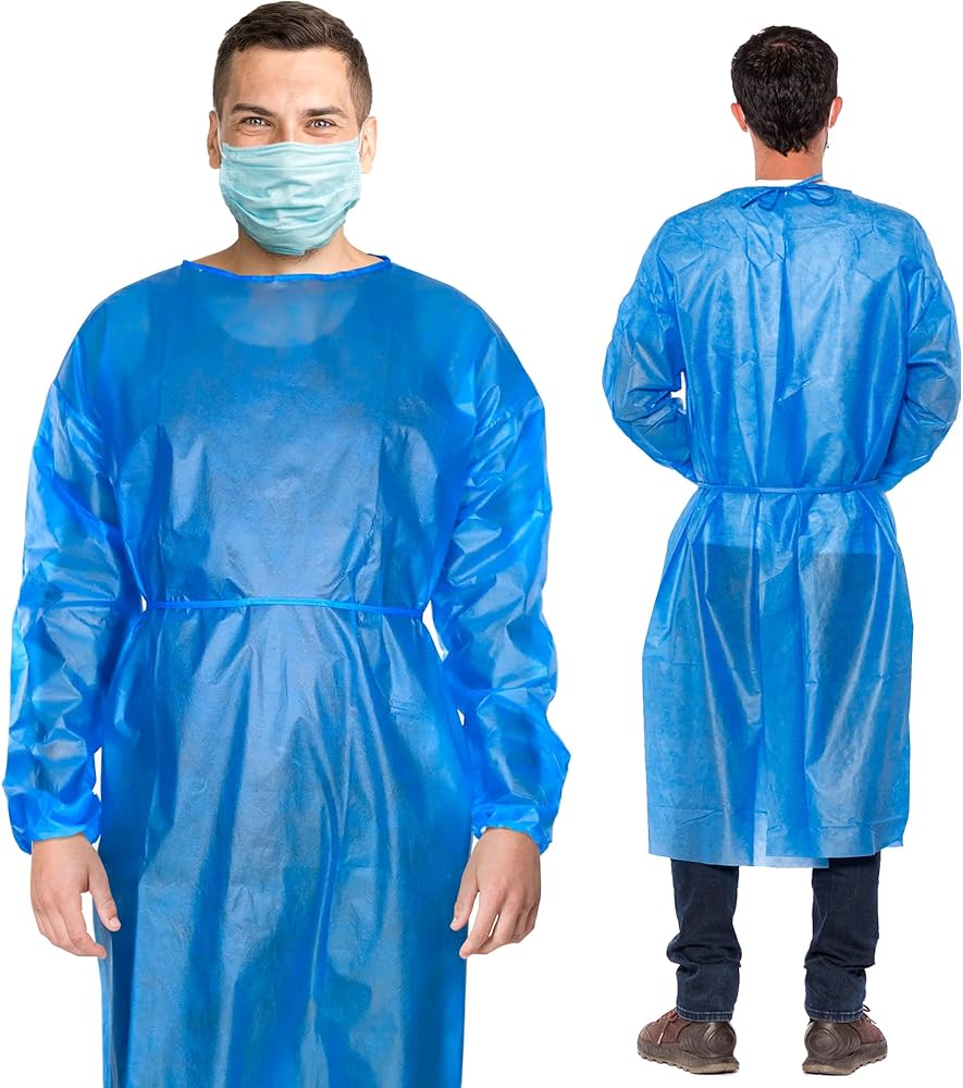 Disposable Gowns - Blue